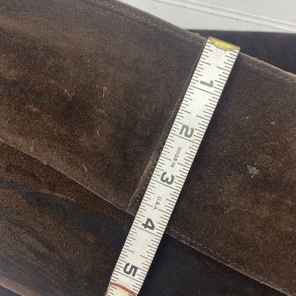 Banana Republic Brown Suede Messenger Bag - Picture 16 of 17